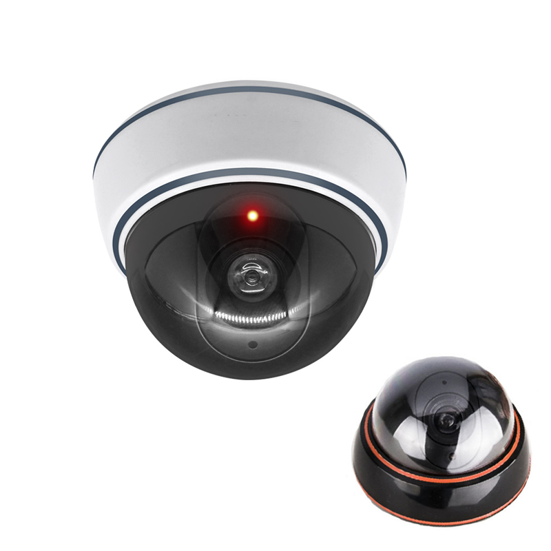 Home Security Services - Creative Black/White Fake Dome Camera Simulation