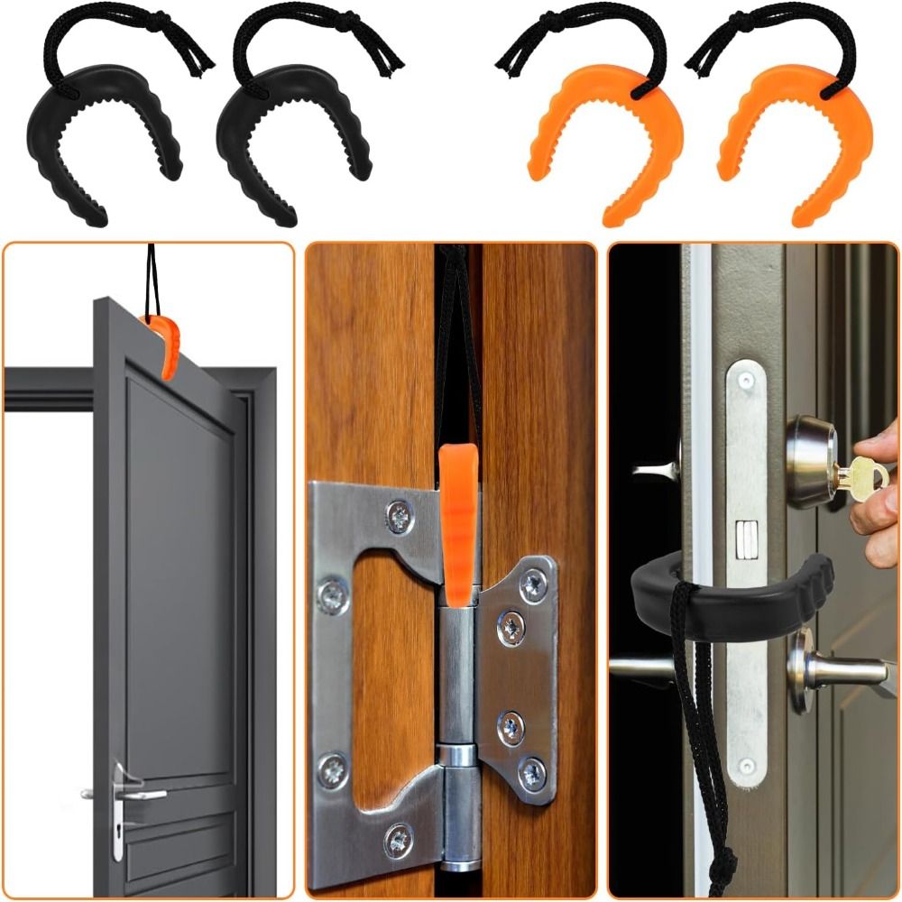 Easy to Use Rubber Door Jam Fi - Door Wedge Alarm recension och pris