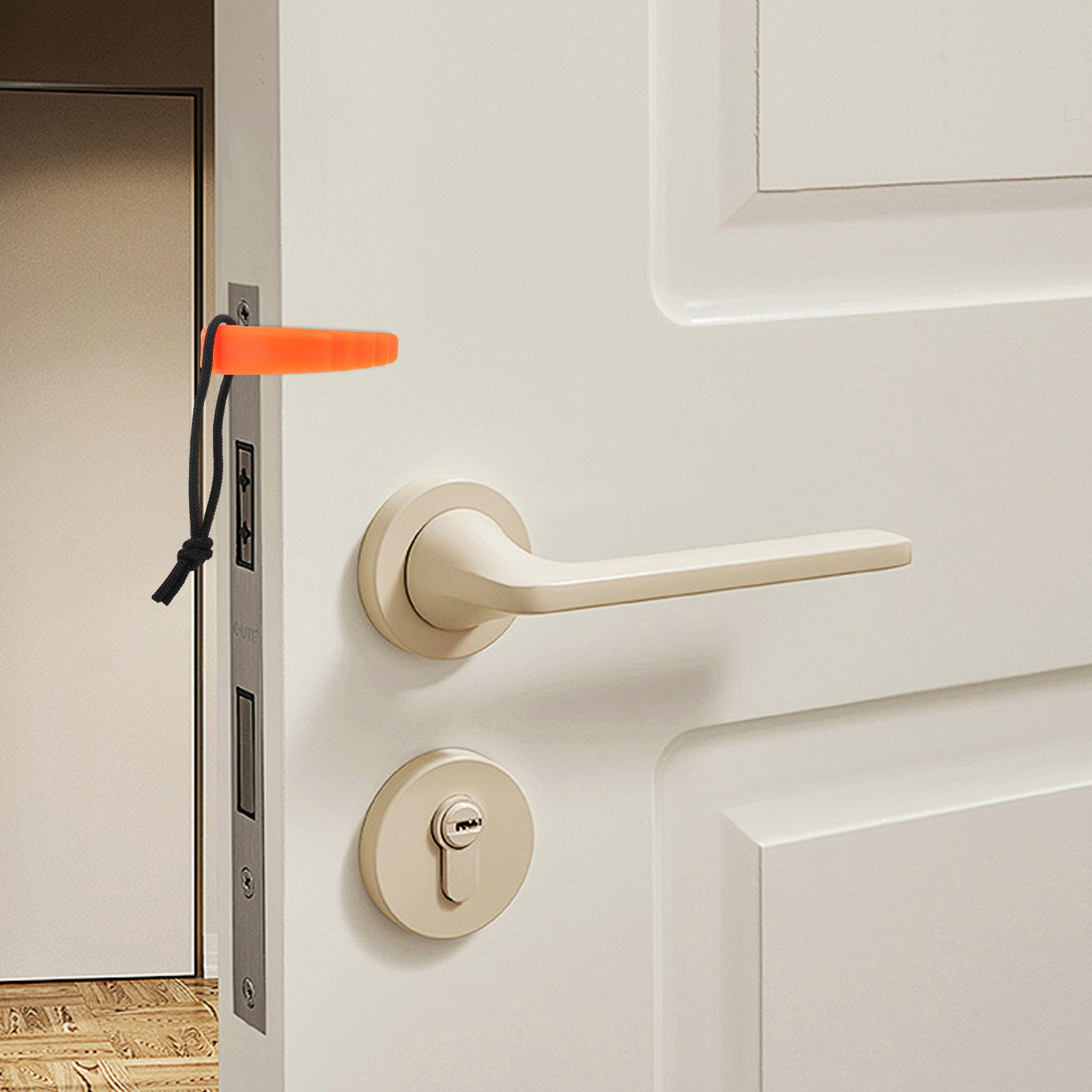 Portable Safety Door Stopper C - Door Wedge Alarm recension och pris