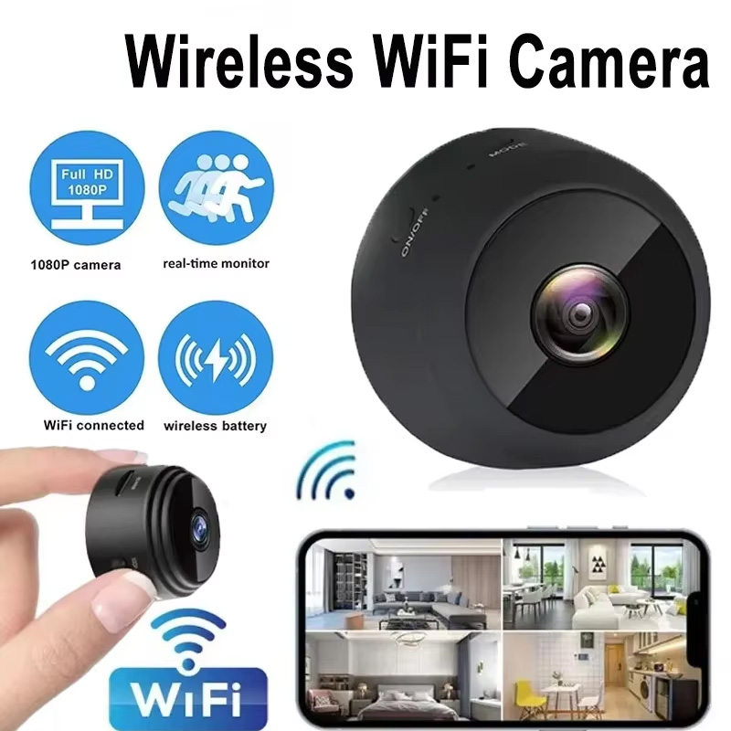 New A9 Camera Wifi 1080p HD Wi - Home Security With Cameras recension och pris