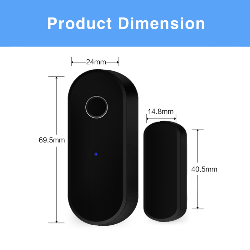 Tuya Smart Zigbee Door Sensor  - Home Security Services recension och pris
