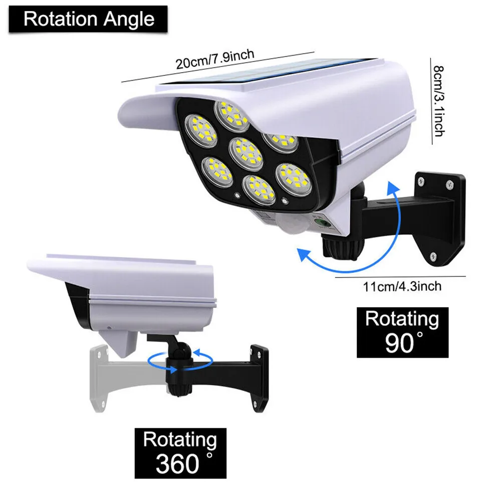Outdoor Solar Light Motion Sen - Home Security With Cameras recension och pris