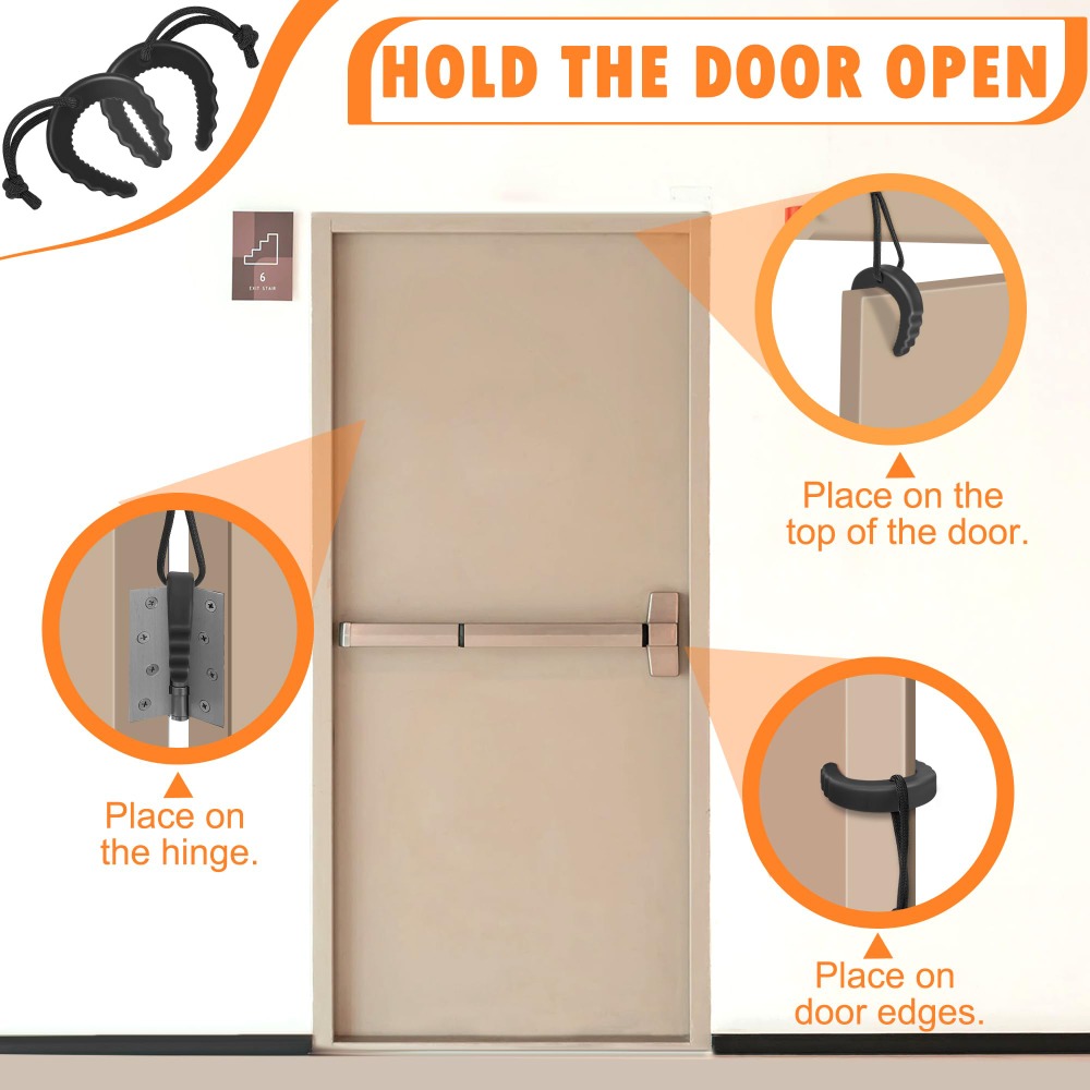 High Quality Rubber Door Jam F - Door Wedge Alarm recension och pris