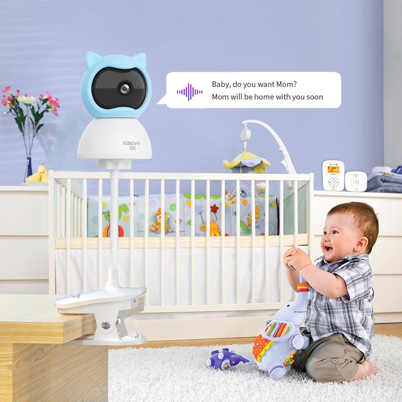 4MP WiFi xiaovv indoor Baby Mo - Home Security Indoor Cameras recension och pris