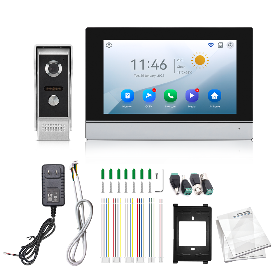 7Inch IPS Screen 2MP  Tuya Rem - Home Security Indoor Cameras recension och pris