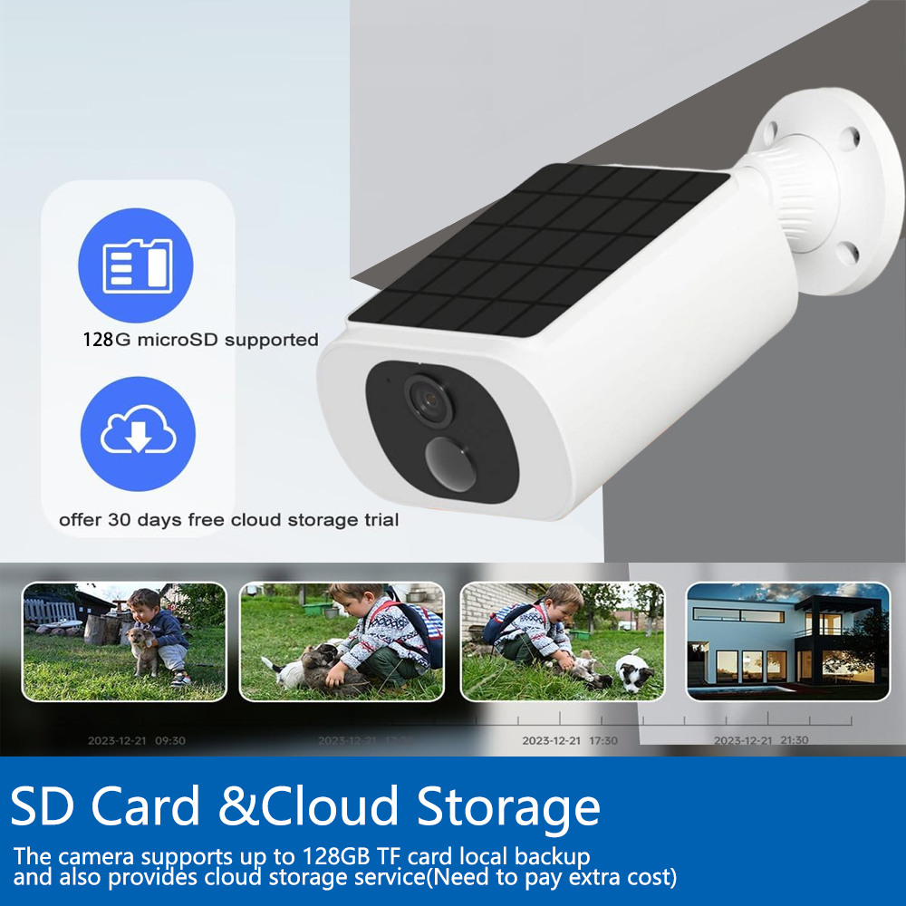 Tuya 5MP Solar Security Camera - Home Security Indoor Cameras recension och pris