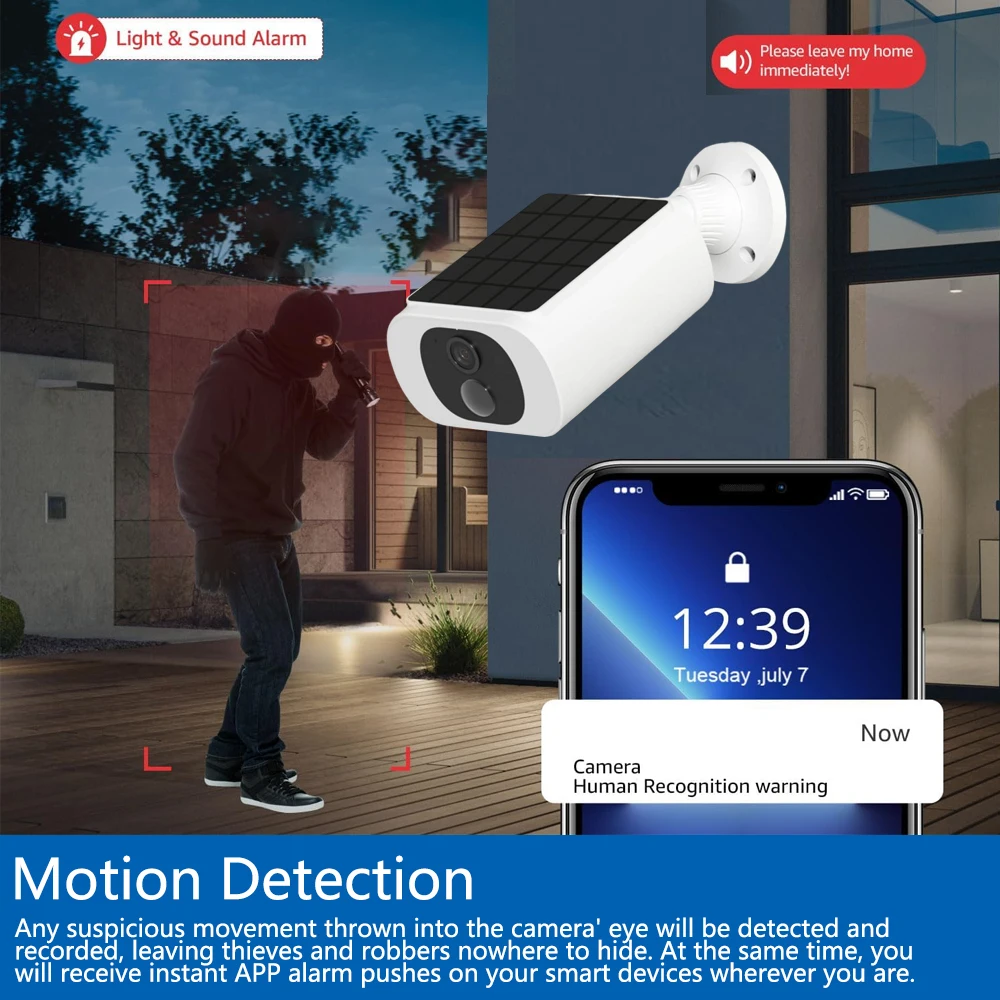 Tuya 5MP Solar Security Camera - Home Security Indoor Cameras recension och pris