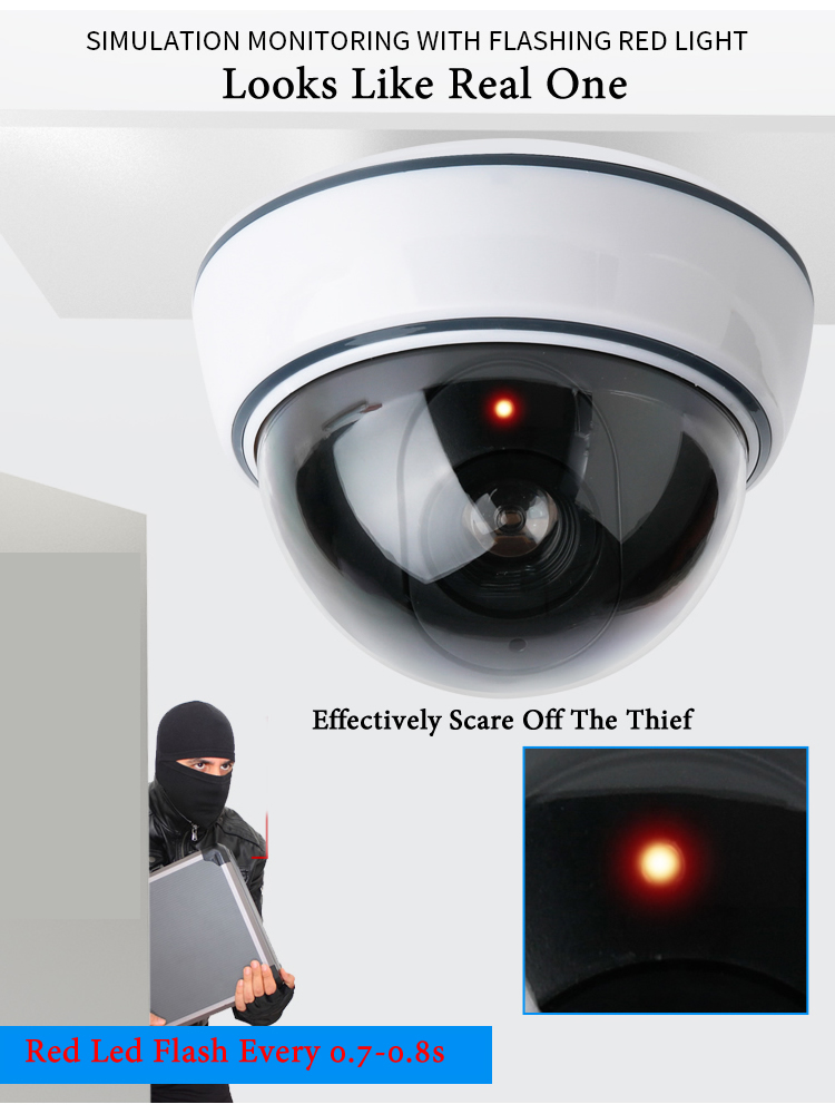 Creative Black/White Fake Dome - Home Security Services recension och pris
